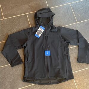 Kirkland Signature Black Hooded Jacket